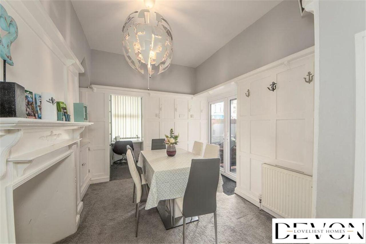 Loveliest Homes Paignton - Casa Marina - 3 Bed, 2 Bathroom House, Balcony, Parking Exterior foto